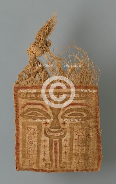 Mummy Mask, Peru, 200/100 B.C.. Creator: Unknown.
