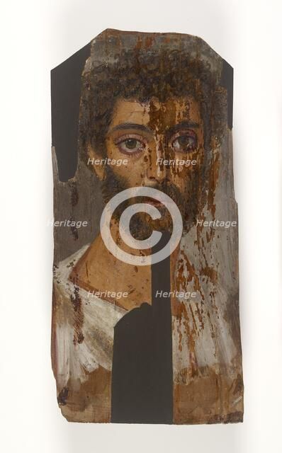 Mummy portrait, 2nd Century. Artist: Unknown.