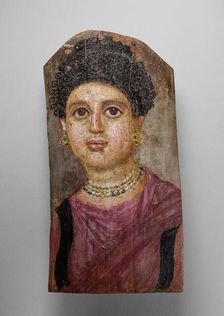 Mummy Portrait, A.D. 75-100. Creator: Malibu Painter