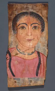 Mummy Portrait of a Woman, A.D. 175-200. Creator: Unknown
