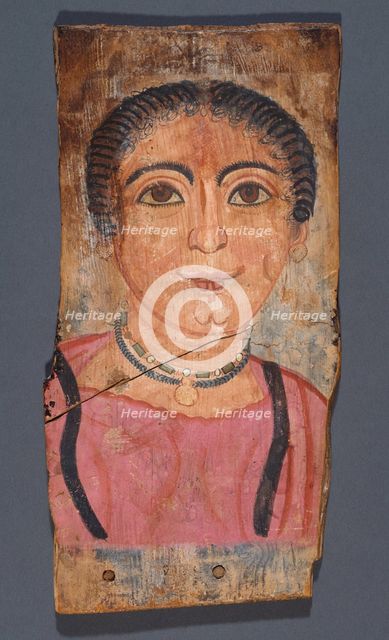 Mummy Portrait of a Woman, A.D. 175-200. Creator: Unknown.