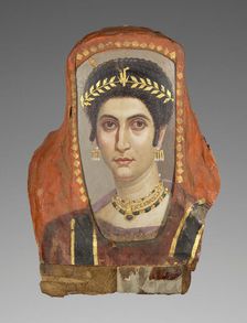 Mummy Portrait of a Woman, A.D. 100. Creator: Isidora Master