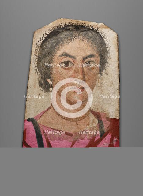 Mummy Portrait of a Young Woman, about A.D. 170-200. Creator: Unknown.