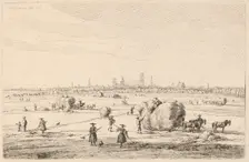 München (Munich), 1818. Creator: Wilhelm von Kobell