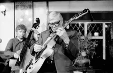 Mundell Lowe and Bill Coleman, Watermill Jazz Club, Dorking, 2001. Artist: Brian O'Connor