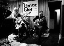 Mundell Lowe, P.Ind and Louis Stewart, Tenor Clef, London, Oct 1993. Artist: Brian O'Connor