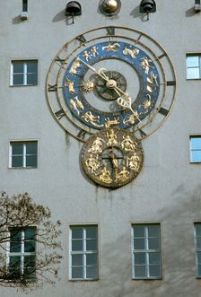 Munich Astrological Cloc, 1950s