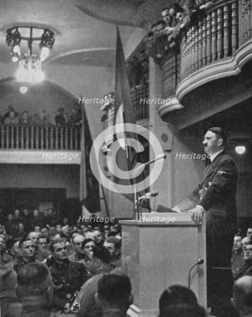 'Munich Bomb Explosion', 1939, (1940). Artist: Unknown.