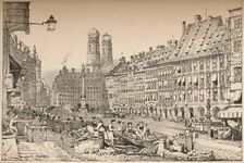 Munich c1820 (1915). Artist: Samuel Prout