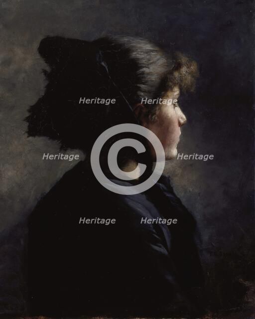 Munich Girl, 1884. Creator: Theodore Clement Steele.