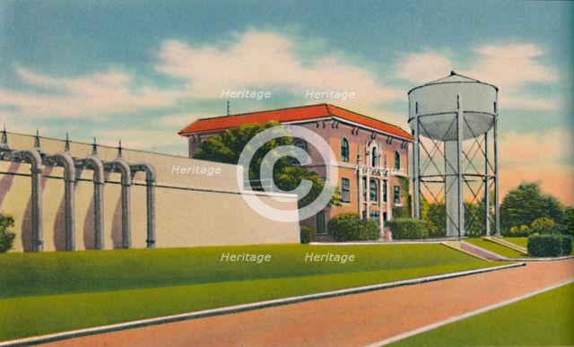 'Municipal Aqueduct, Barranquilla', c1940s. Artist: Unknown.