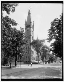Municipal building, Scranton, Pa., between 1890 and 1901. Creator: Unknown
