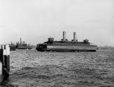 Municipal ferry, City of New York, (1908?). Creator: Unknown