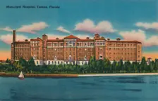 Municipal Hospital, Tampa, Florida c1940s