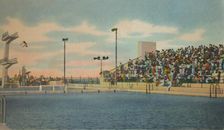 Municipal Swimming Pool, Barranquilla c1940s