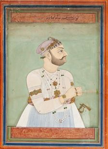 Munir al-Mulk (Aristu Jah), Prime Minister of Hyderabad, between c1810 and c1820. Creator: Unknown