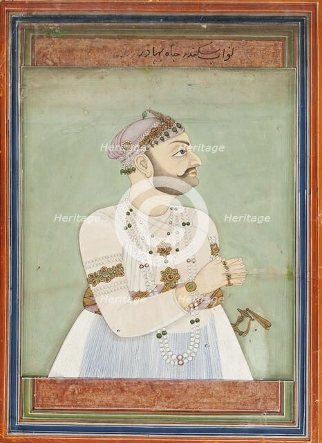 Munir al-Mulk (Aristu Jah), Prime Minister of Hyderabad, between c1810 and c1820. Creator: Unknown.