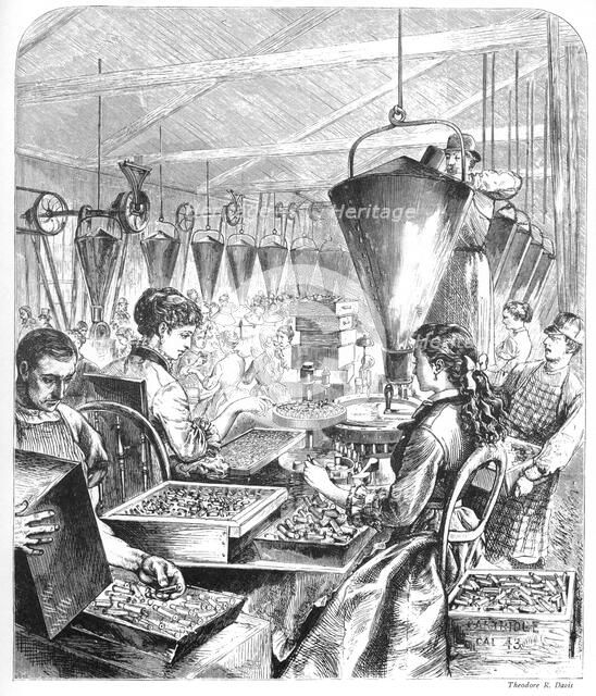 'Munitions Factory, Bridgeport, Connecticut', c1870s. Artist: Theodore R Davis