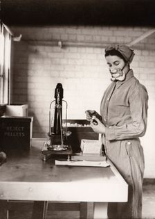 Munitions work, County Industries, York, Yorkshire, 1943