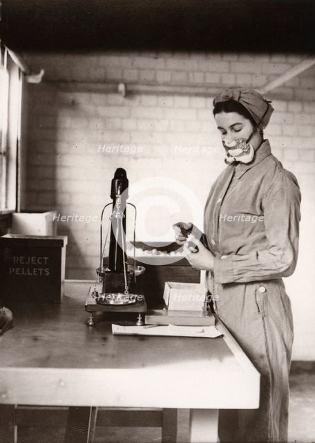 Munitions work, County Industries, York, Yorkshire, 1943. Artist: Unknown