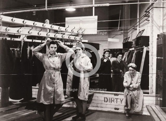 Munitions work, County Industries, York, Yorkshire, 1943. Artist: Unknown