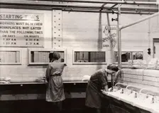 Munitions work, County Industries, York, Yorkshire, 1943