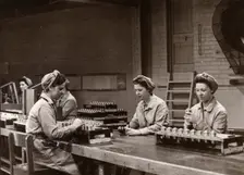 Munitions work, County Industries, York, Yorkshire, 1943