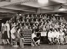 Munitions work, County Industries, York, Yorkshire, 1943