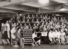Munitions work, County Industries, York, Yorkshire, 1943