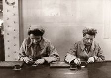 Munitions work, County Industries, York, Yorkshire, 1943