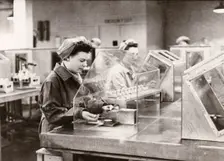 Munitions work, County Industries, York, Yorkshire, 1943