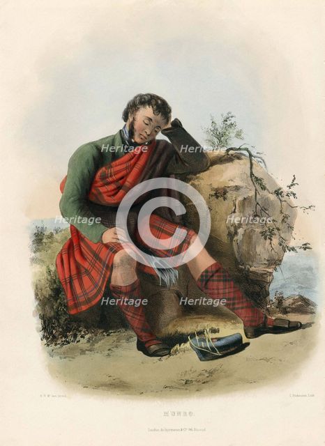 Munro, from The Clans of the Scottish Highlands, pub. 1845 (colour lithograph)