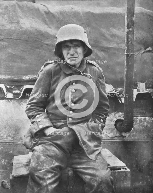 'Mur pour la paix; un prisonnier allemand de la fin de 1916', 1916. Creator: Unknown.