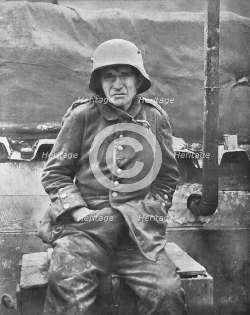 'Mur pour la paix; un prisonnier allemand de la fin de 1916', 1916. Creator: Unknown.