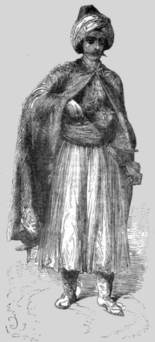 Murad Bey, Chief of the Bashi-Bazouks 1854. Creator: Unknown