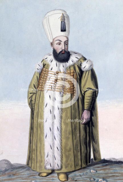 Murad III, Ottoman Emperor, (1808). Artist: John Young