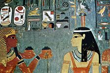 Mural from the Tombs of the Nobles, Thebes, Luxor, Egypt