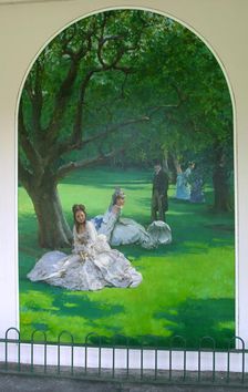 Mural, Holland Park, London