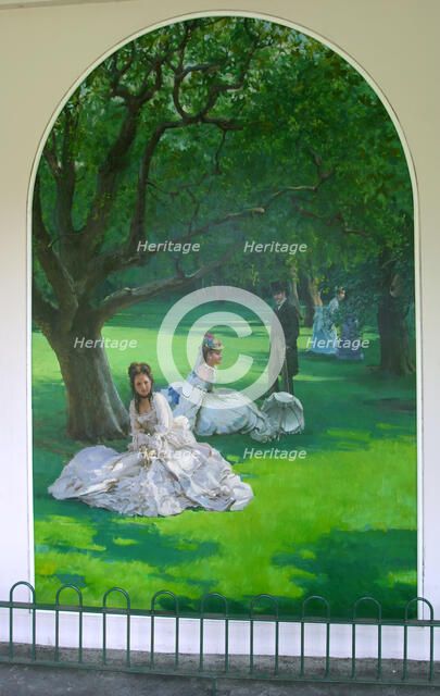 Mural, Holland Park, London