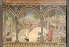 Mural in Eltham Palace, London, 1999. Artist: J Bailey
