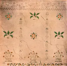 Mural painting in Mather House, Marlboro College, Vermont, USA, (1928). Creator: Unknown