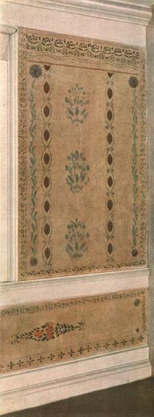 Mural painting in Starret House, Francestown, USA, (1928). Creator: Unknown