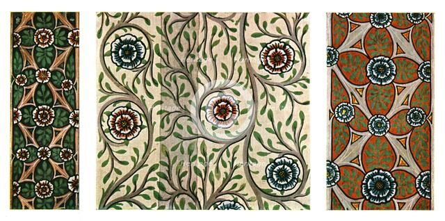 Mural paintings in the Electoral Castle, Eltville, Hesse, Germany, (1928). Creator: Unknown.