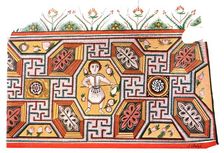 Mural paintings in the ruins of the Monastery of St Apollo at Bawit, Egypt, (1928). Creator: Unknown