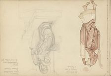 Murals in the Baptisterium of Saint Johannes in Poitiers, 1869-1925. Creator: Antoon Derkinderen