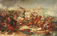 Murat Defeating the Turkish Army at Aboukir, (c1805). Creator: Antoine-Jean Gros