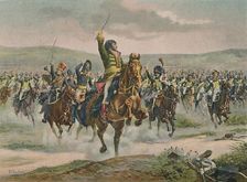 Murat Leading The Cavalry at Jena 14 October 1806, (1896)