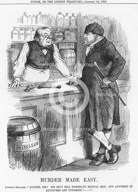 'Murder Made Easy', 1882. Creator: Joseph Swain.