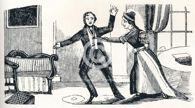 Murder of Captain Lawson (A Cock), c1840, (1902). Artist: Unknown