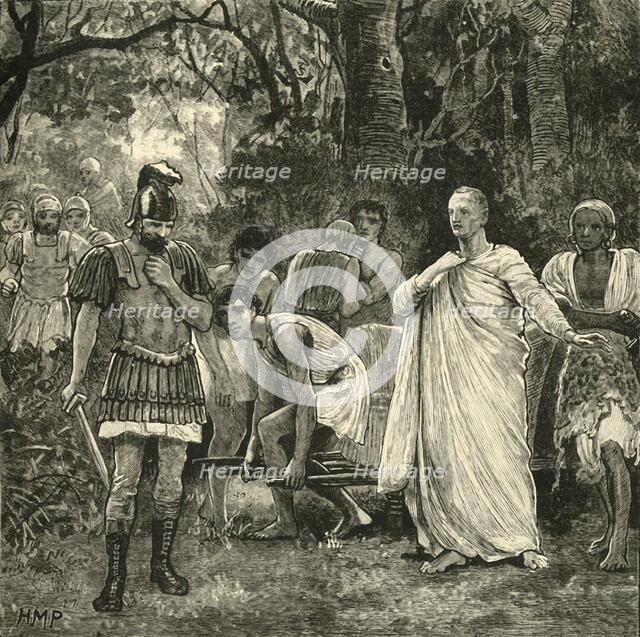 'Murder of Cicero', 1890.   Creator: Unknown.